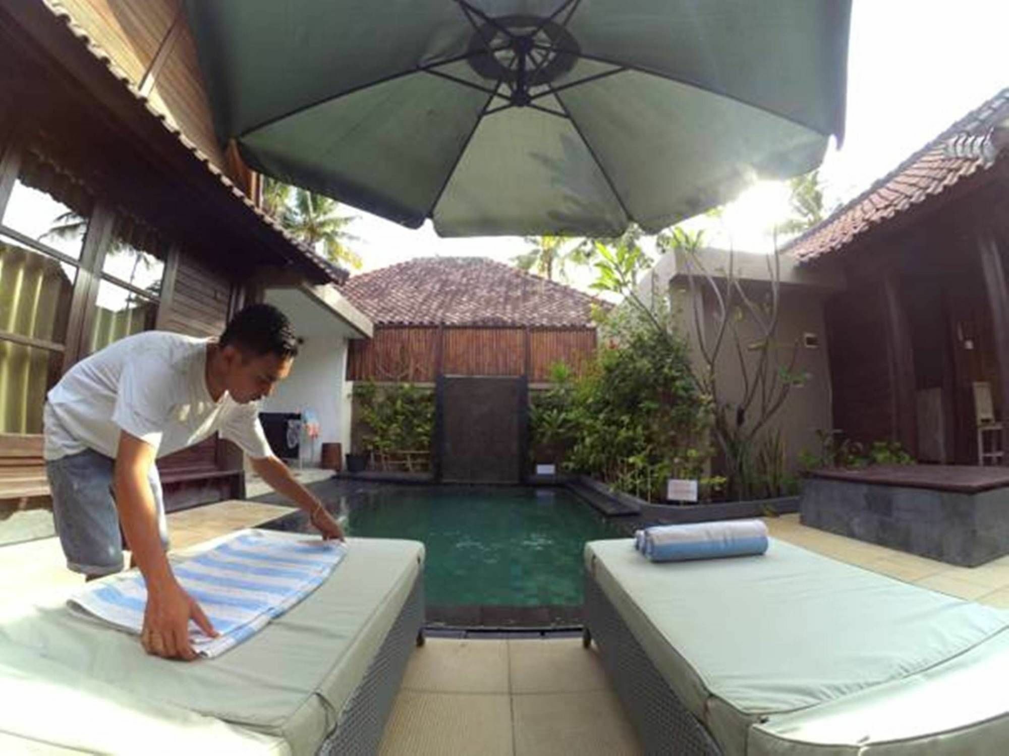 Drupadi Bungalows Quần đảo Gili Ngoại thất bức ảnh