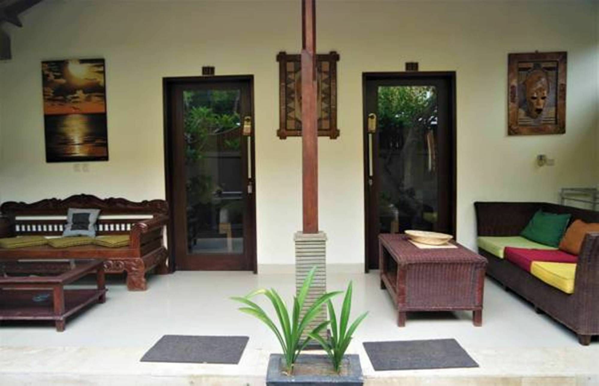 Drupadi Bungalows Quần đảo Gili Ngoại thất bức ảnh